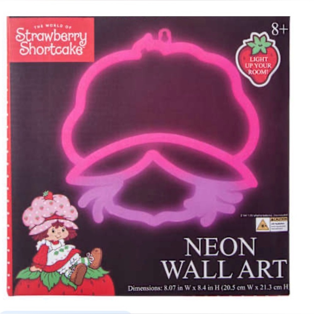 Strawberry Shortcake Neon Light - Picture 7 of 9